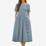 Lunessa – dryžuota suknelė