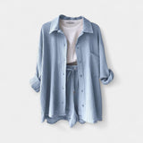 Dvispalvis Vasaros Komplektas Topas ir Šortai