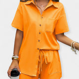 Patogus Komplektas su Marškiniais ir Šortais