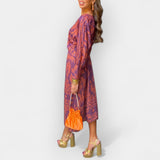 Minimalistinis Satino Suknelė