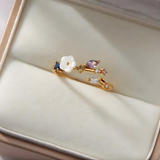 Žiedas Žydintis gėlė