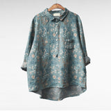 Klasikiniai Gėlių Marškiniai