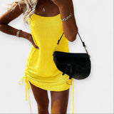 Be rankovių megztinis su diržu