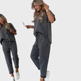 Dvigubo Spalvos Medvilnės 2 Dalių Komplektas