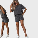 Dvigubo Spalvos Medvilnės 2 Dalių Komplektas