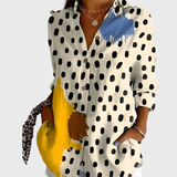 Medvilninė Marškinėliai su Gėlių Raštu