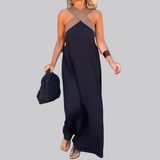 Delphine – suknelė su sukryžiuota iškirpte