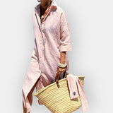 Vasaros Marškinė Suknelė