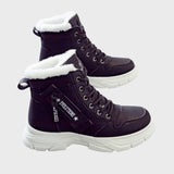 Medeinė | Moteriški termo sniego batai su užtrauktuku