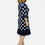 Victoria – klostuota suknelė su taškučiais