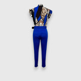 Dvišalės komplektas su modernių leopardų raštu