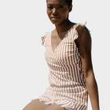 Maudymosi kostiumėlis su Volanais ir Krūtinės Parama