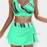 Paplūdimio bikini sijonas