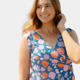 Maudymosi kostiumėlis su Volanais ir Krūtinės Parama