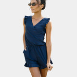 Maudymosi kostiumėlis su Volanais ir Krūtinės Parama