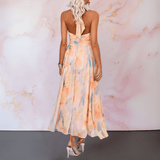 Esther – akvarelės rašto suknelė