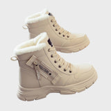 Medeinė | Moteriški termo sniego batai su užtrauktuku